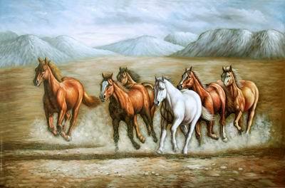 unknow artist Horses 054